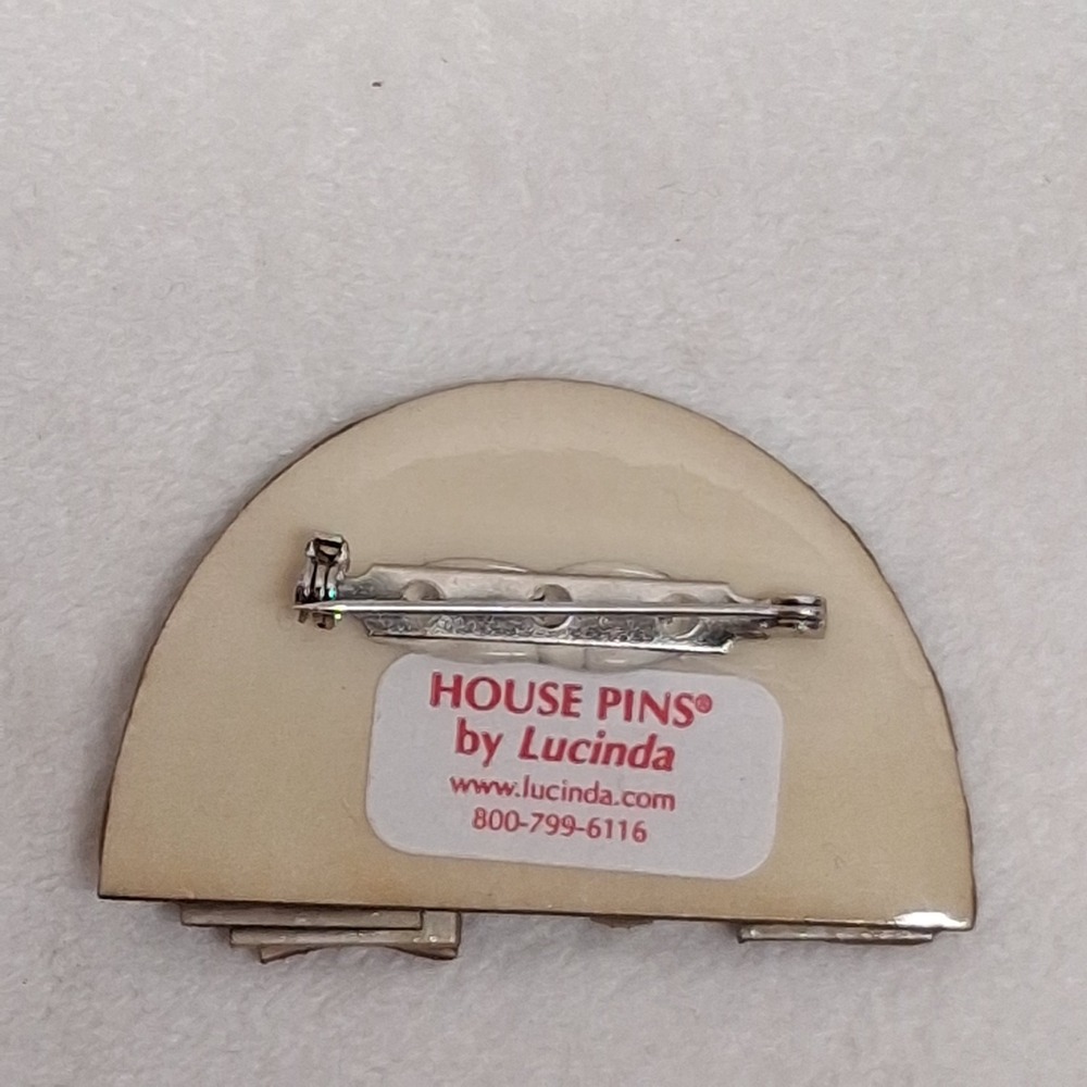 Vintage Designs By Lucinda Christmas House Shovel Tree Pin Penn State University - Picture 5 of 6
